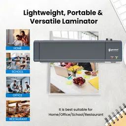Growlam GL-P390 A3 All-in-One Lamination Machine |90s Warm-Up| Ideal for Office/ Home 12 inch Lamination Machine image 3