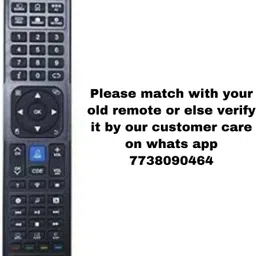 Electvision Remote Control for LED or LCD TV Compatible with cloudwalker Led TV (Please Match the Image with Your Existing Remote before Placing the Order Before) Cloudwalker LED / LCD TV Remote Controller image 2