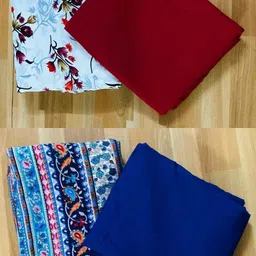 houseofcommon Unstitched Crepe Multi-purpose Fabric Floral Print-picture-44