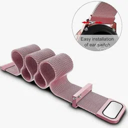 ARSH Mesh Bracelet Band Only Compatible With boAt Xtend Smartwatch 20 mm Stainless Steel Watch Strap image 3