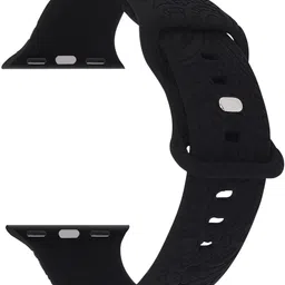 F5 SmartTech Floral Silicone Band for Watch SE & Series 1–8 (42/44/45mm) 44 mm Silicone Watch Strap-image-36