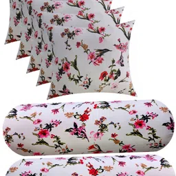 actos Microfibre Floral Bolster Pack of 7-picture-18