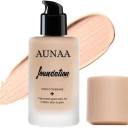 aunaa MAARS High Coverage Liquid Blemish Free & Blendable Makeup Foundation image 4