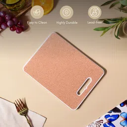 nestasia Multicolor Handcrafted Gardenia Butterfly Cork Base Ceramic Trivet image 4