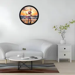 faswld Analog 25 cm X 25 cm Wall Clock image 5