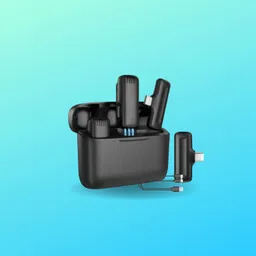 clairbell J13 Wireless Microphone, Noise Reduction Lapel Mic For Vlogging and YouTubeC289 Microphone-picture-39