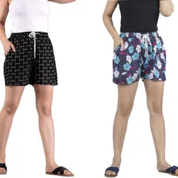 mandna Pack of 2 Printed Women Boxer-picture-19