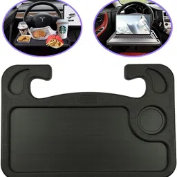 uspot Car Steering Wheel Desk Portable Laptop Eating & Writing Tray Cup Holder Tray Table-picture-17