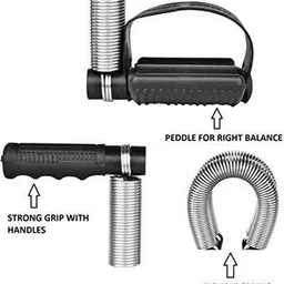 best-quality-hub Tummy Trimmer & JUMPING Rope FOR WORKOUT - COMBO Fitness Accessory Kit Kit image 3
