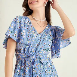 berrylush Printed Women Jumpsuit image 5