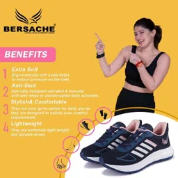 bersache casual Running Shoes For Women image 2