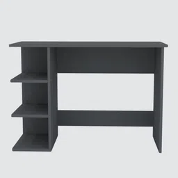 Corner rounded Top with 3 Tier Side Storage & Termites resistance Engineered Wood Multipurpose Table-image-17