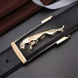 darkleatheris Men Casual, Evening, Formal, Party Black Artificial Leather Belt image 4