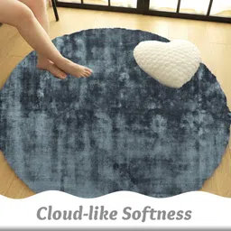 hometail Grey Velvet Runner image 4