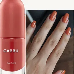 gabbu High Shine Premium Quality Long Lasting Nail Polish For Women Nails ORANGE-picture-40