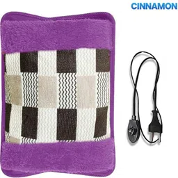 cinnamon Soft Comfort Heating Pad (for Instant Pain Relief) Gel Warm Velvet Electric 1 L Hot Water Bag-picture-13