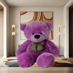 6 Feet Super Soft Lovable Teddy Bear for Girlfriend, Birthday Gift - 182 cm-image-0
