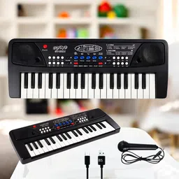 snm97 37-Key Musical Piano Keyboard with Microphone Songs Recording for Kids_L328-picture-13
