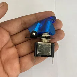 auto mt BLUE TOGGLE SWITCH With Aircraft Safety Cover,flick cover For All Vehicles Car Flywheel-picture-15