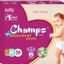 champs High Absorbent Baby Diaper Pants|Pack of 1 - M-picture-17