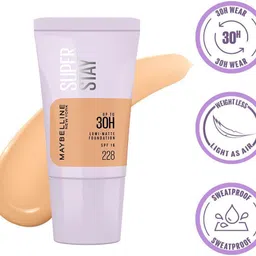 maybelline new york Super Stay Lumi-Matte Foundation-228, 30H Wear, Lightweight, Suits all skintypes Foundation image 1