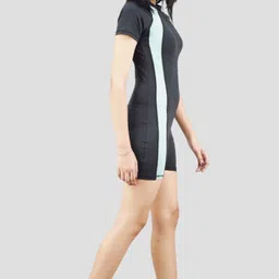 imperative by neu look Solid Women Monokini Black Swimsuit image 4