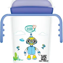 buddsbuddy Wide neck feeding bottle with handle - 250 ml-picture-21
