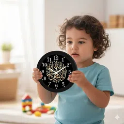 singh brothers Analog 25 cm X 25 cm Wall Clock image 3