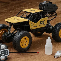 dzpro Metal body Remote control Rock crawler Monster Truck Car with smoke effect-picture-18