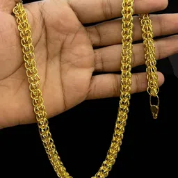 rkb sales 1 gm high quality gold plated men's chain Gold-plated Plated Alloy Chain-picture-26