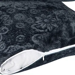 ribugroup Velvet Single Fitted (Elastic) 310 TC Solid Bedsheet image 4