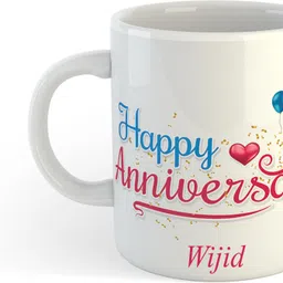 uniarawalas Happy Anniversary Wijid Name Ceramic Coffee Mug-picture-18