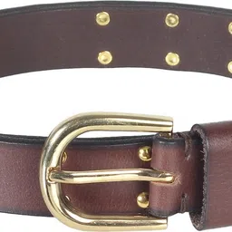 aditi wasan Women Casual, Formal Brown Genuine Leather Belt image 2