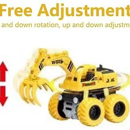 toyvala • Engaging Friction Powered Bucket Excavator Unbreakable Deformation Impact Engineering Automobile Construction Vehicles/Car Toys for Children/Kids image 3