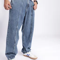 glitchez Men Mid Rise Blue Jeans-picture-10