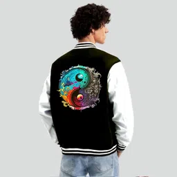 jitisha Men Graphic Print Varsity Jacket-picture-20