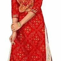 sanganeri mart Women Viscose Rayon Kurti Palazzo Set-picture-10