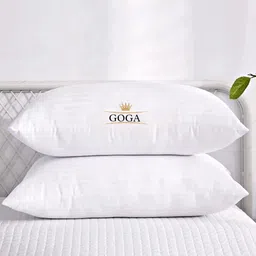 goga LUXURY Cotton Solid Sleeping Pillow Pack of 2-picture-12
