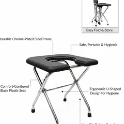 atozz Commode Chair image 2