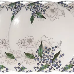 Melamine Hotelware Round 7 Inch Dinner / Lunch & Dining Plate Set 6 Pcs Dinner Plate-image-40