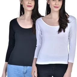 aimly Women Blue, White Camisole-picture-38