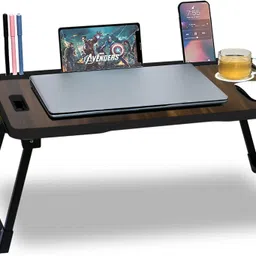 mayko & bayko MULTIPURPOSE US BINDING WOODEN STUDY TABLE & LAPTOP PORTABLE TABLE Wood Portable Laptop Table-picture-20