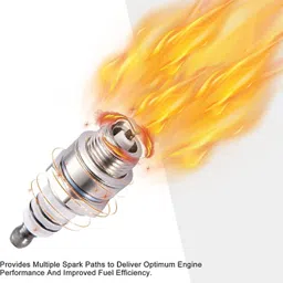 najmii Spark Plug for Gasoline Chainsaw and Brush Cutter Spark Plug Heavy Duty Power & Hand Tool Kit image 3