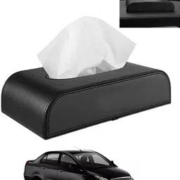 maties Leathrite New Design Black D-Shape Tissue Holder For-Manza Tata 2009 Vehicle Tissue Dispenser-picture-16