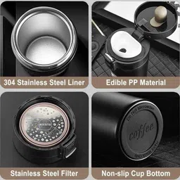 ritesh Vacuum Insulation Coffee Cup 500 Ml image 3