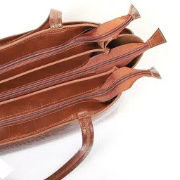 reprox Women Tan Messenger Bag image 4