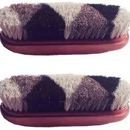 StwoN Shoe Polish, Shine Brush Dust Cleaning Wooden Shoe Brush Multi Color - 2 Pieces Brush-picture-25