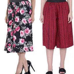 prabhnoorskirts Women Multicolor Capri-picture-15