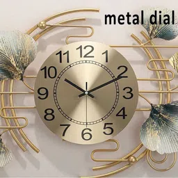 nifsa store Analog 70 cm X 50 cm Wall Clock image 3