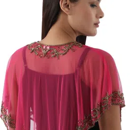 chand Net Poncho image 2